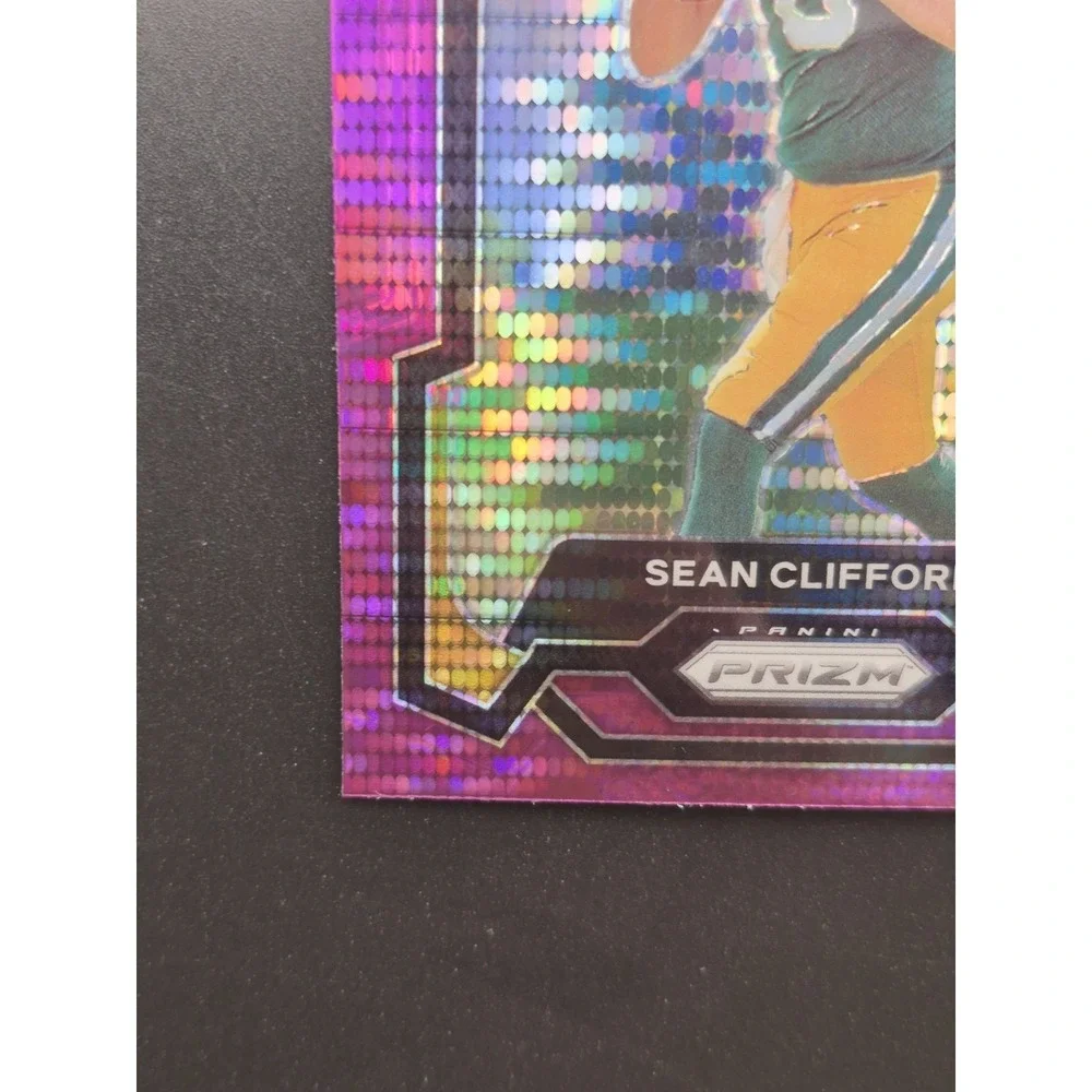 2023 Panini Prizm Sean Clifford‎ #338 Rookies Purple Pulsar Prizm (RC) Packers